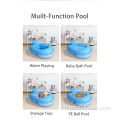 Puffer fish inflatable baby pool bata swimming pool